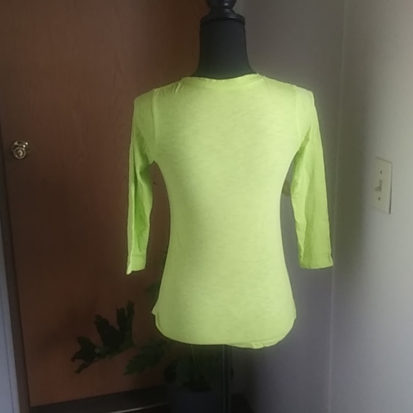 🆕Crown and Ivy Authentic Tee in Mint LS Tee PP - Picture 2 of 4